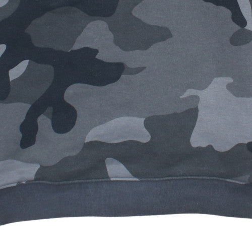 adidas Men's Grey Camouflage Pullover Sweatshirt Size M