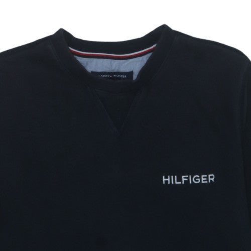 Tommy Hilfiger Men's Black Crew Neck Sweatshirt Size S
