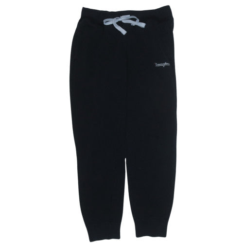Champion Men's Black Jogger Sweatpants L Fleece Elastic Waist