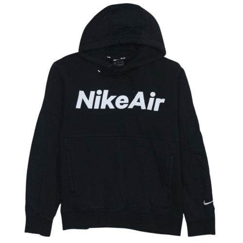 Nike Air Men's Black Pullover Hoodie Size S Regular Fit Fleece