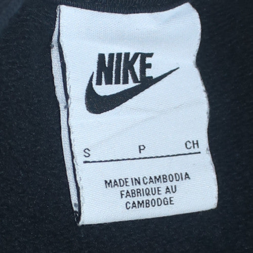 Nike Men's Black Small Crew Neck Pullover Sweatshirt