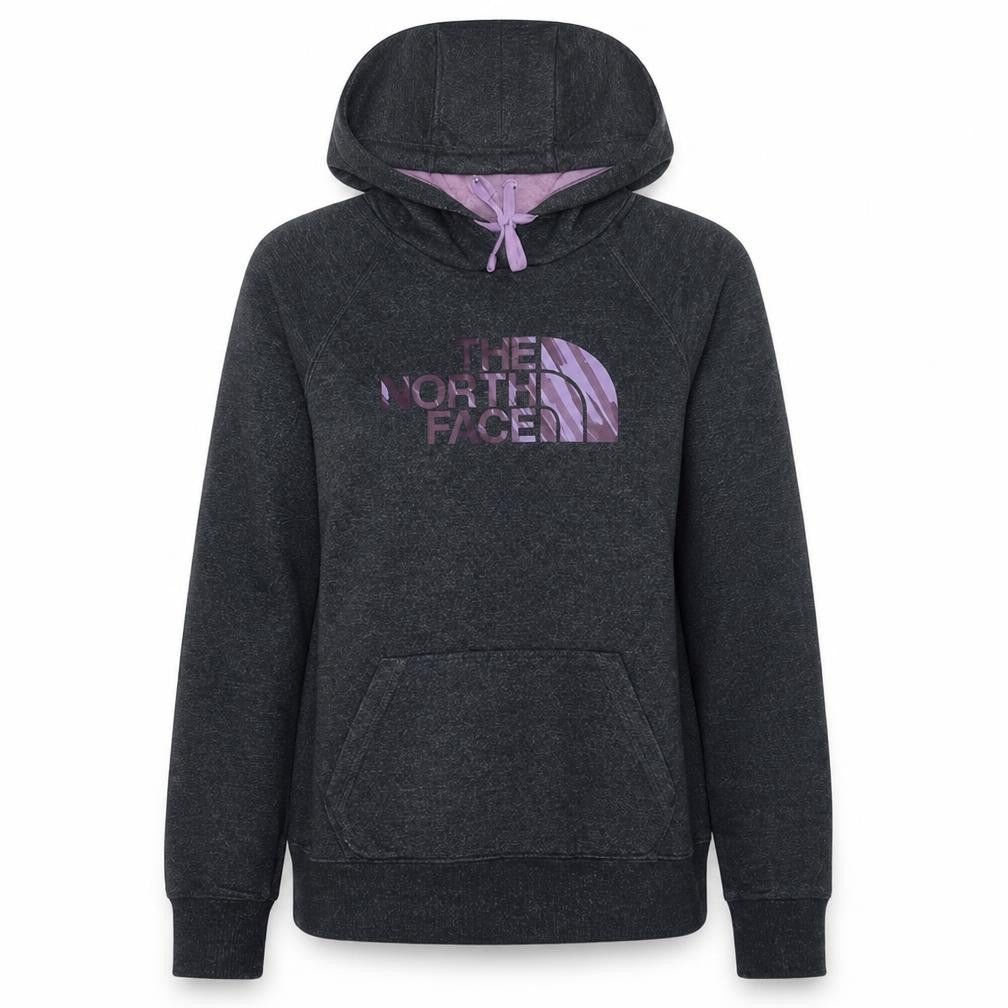 The North Face Womens Black Pullover Hoodie XS Cotton Blend Casual
