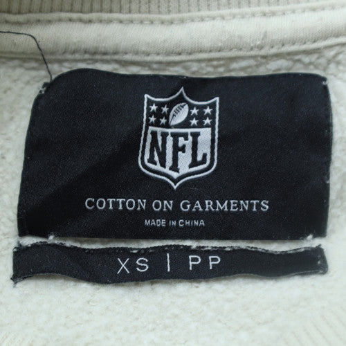 Cotton On NFL Bengals Men's Beige XS Pullover Sweatshirt