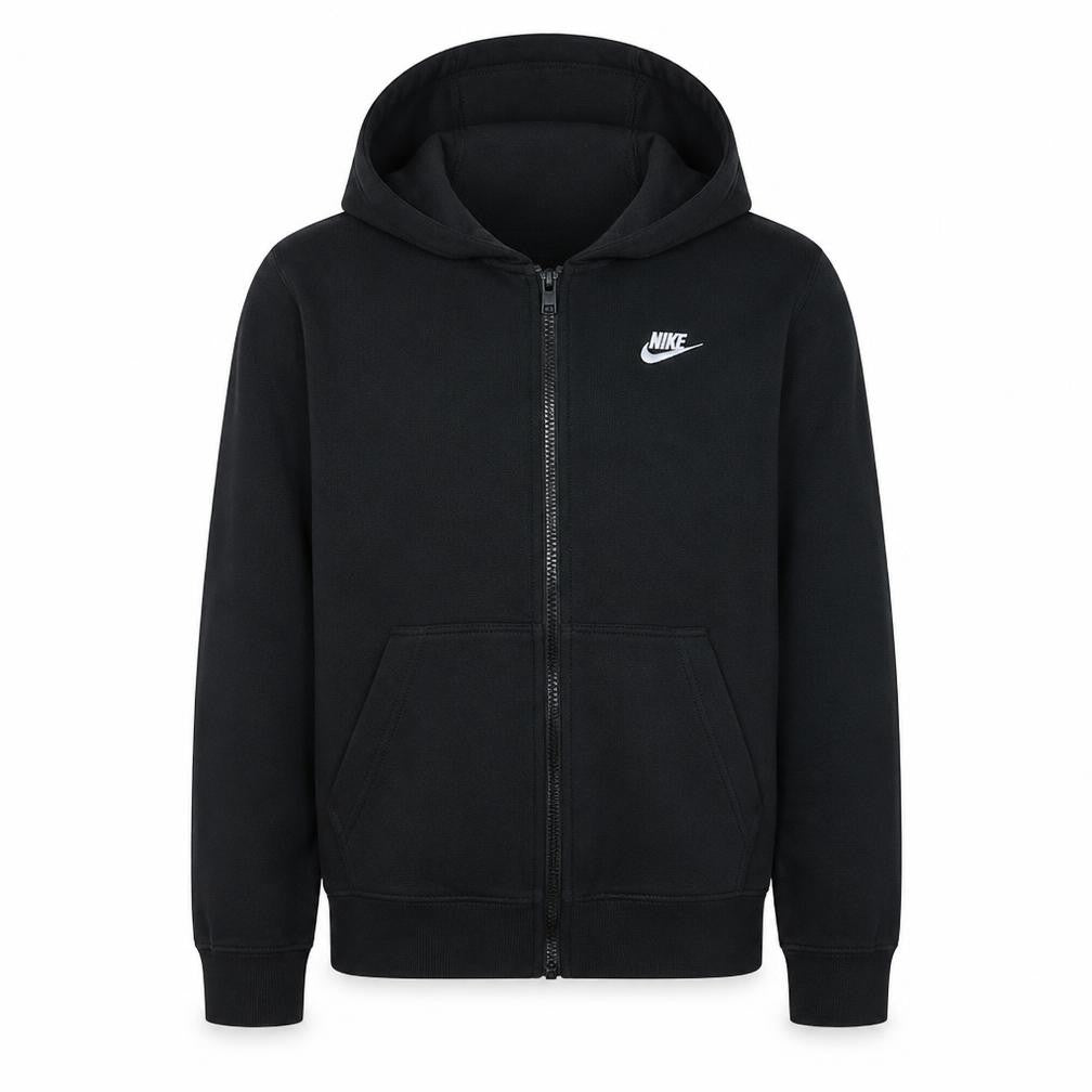 Nike Men's Black Full Zip Hoodie Size M Fleece Sportswear
