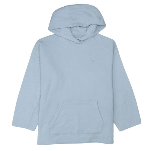 Adidas Womens Blue Pullover Hoodie Size UK 16 Cotton Blend Casual
