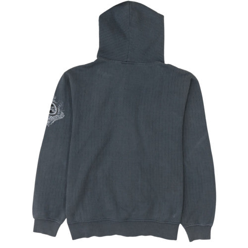 Billabong Men’s Grey Full Zip Hoodie XL Regular Fit Graphic