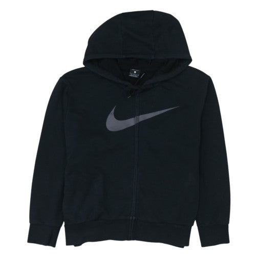 Nike Women's Black Full Zip Dri-FIT Hoodie Size L