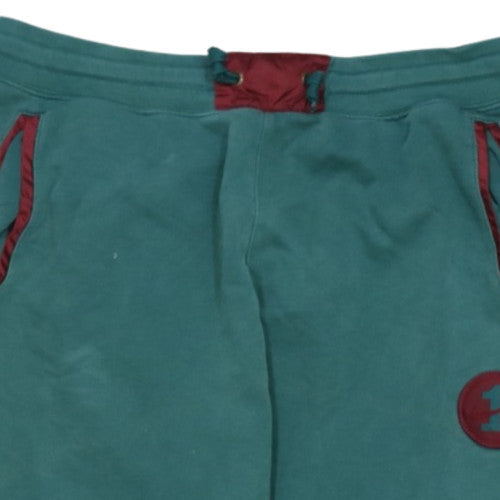 Nike Men's Green Sweatpants L Fleece Joggers with Drawstring