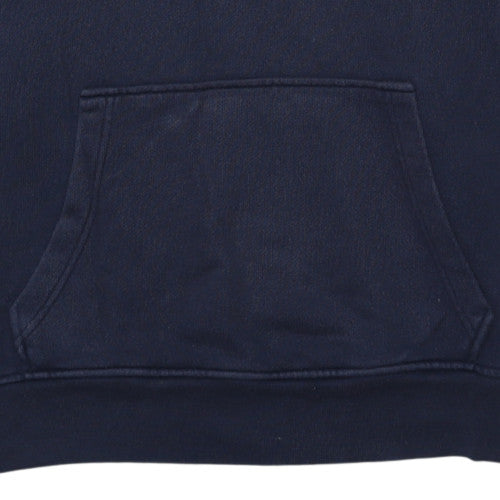 Levi's Men Blue 2XL Pullover Hoodie with Logo Graphic