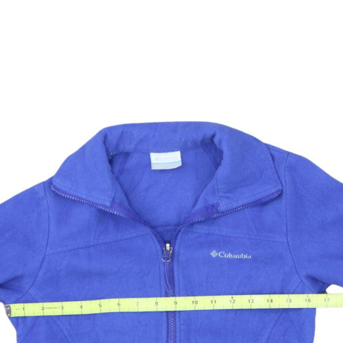 Columbia Womens Blue XS Fleece Full Zip Jacket