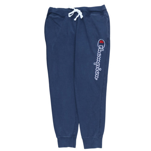 Champion Men's Blue XL Logo Sweatpants Joggers Comfy Casual