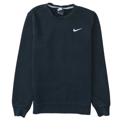 Nike Men’s Black Crew Neck Pullover Sweatshirt Size S