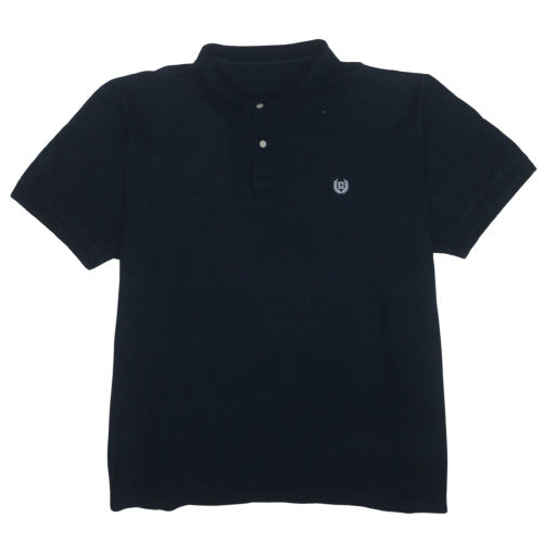 Chaps Men's Black 2XL Cotton Polo Shirt Classic Fit