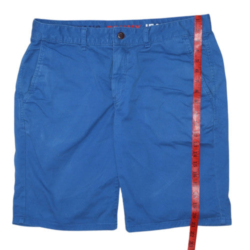 Tommy Jeans Men’s Blue Chino Shorts Size 34 Regular Fit Cotton Blend
