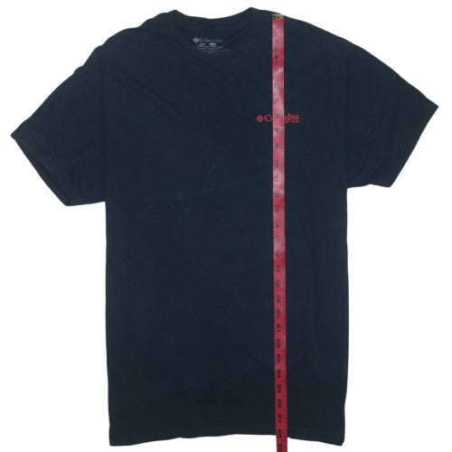 Columbia Men's Black XL PFG Short Sleeve Cotton T-Shirt