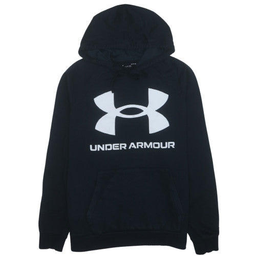 Under Armour Men's Black Pullover Hoodie L Loose Fit Sportswear