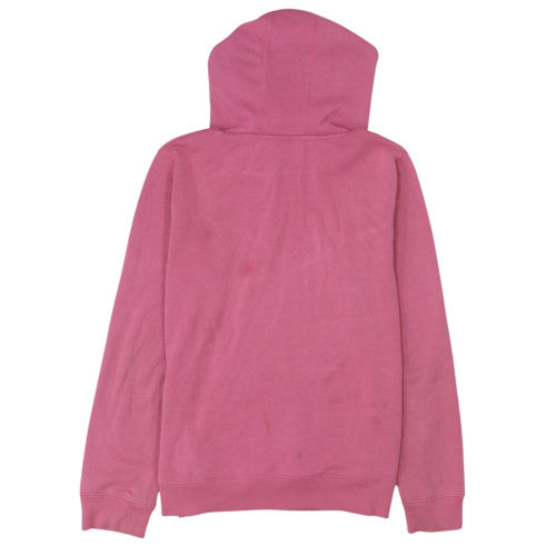 Champion Womens Pink Hoodie Size 16 Pullover Cotton Blend Logo Casual