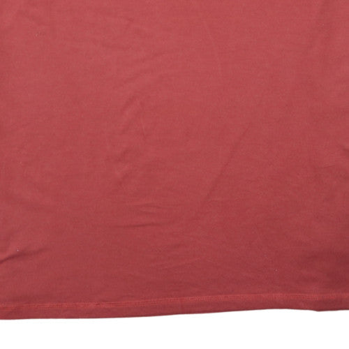 Dickies Mens Red 4XLT Performance Temp-iQ Cotton T-Shirt