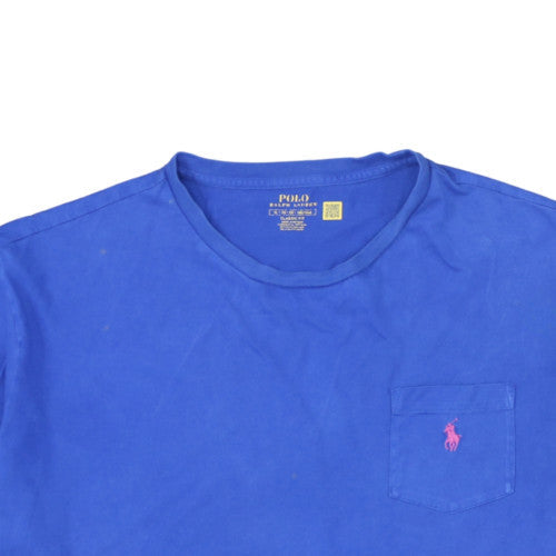 Ralph Lauren Men’s Blue Classic Fit Cotton Crew Neck T-Shirt XL