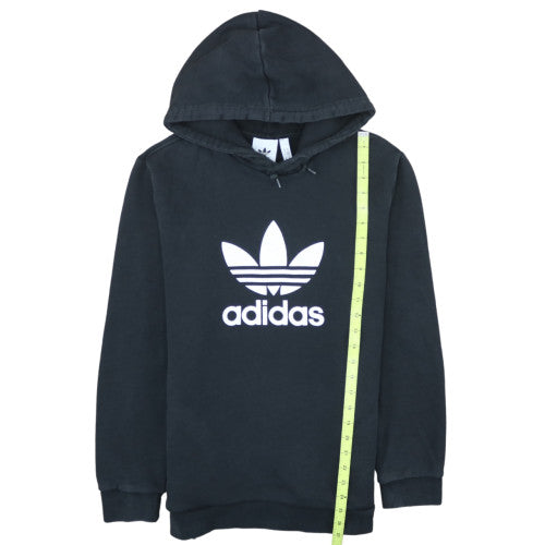 Adidas Men's Black Pullover Hoodie M Sports Logo Fleece