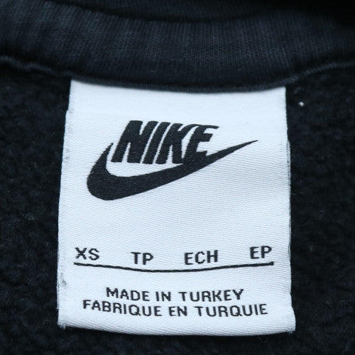 Nike Men's Black XS Pullover Hoodie Fleece Regular Fit