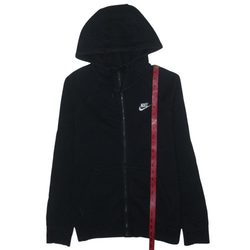 Nike Men's Black Full Zip Hoodie M Fleece Sportswear