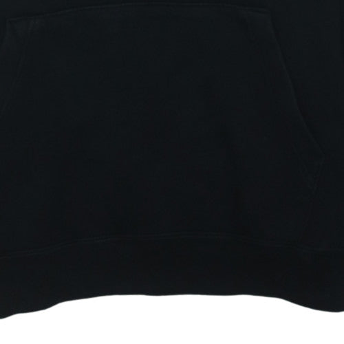 Nike Men's Black Pullover Hoodie M Sports Fleece Long Sleeve Logo