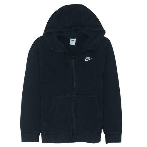 Nike Men's Black Full Zip Hoodie Size S Sportswear Fleece