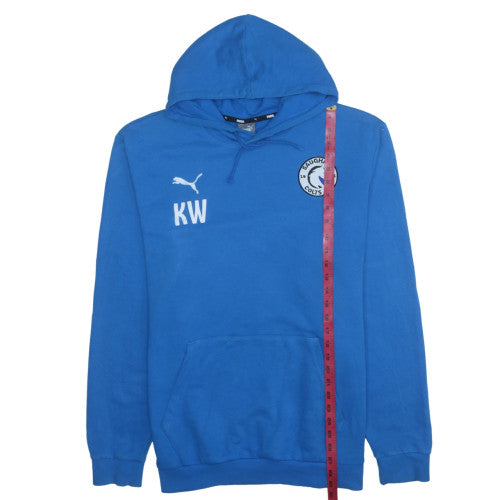 Puma Men's Blue 2XL Pullover Hoodie with Saughall Colts Logo