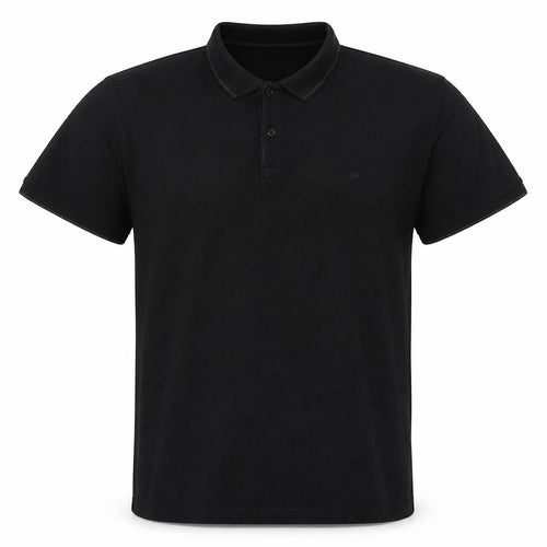 Calvin Klein Men's Black 2XL Pima Cotton Short Sleeve Polo Shirt