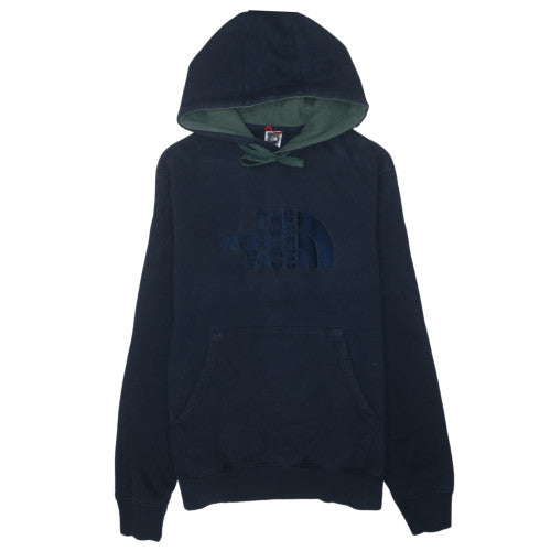 The North Face Men Blue Pullover Hoodie L Outdoor Cotton