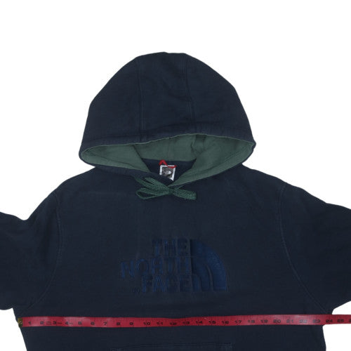 The North Face Men Blue Pullover Hoodie L Outdoor Cotton