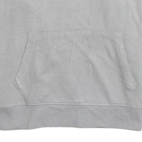 Levi's Womens Grey Pullover Hoodie Medium Logo Graphic Cotton Blend