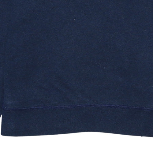 Polo Ralph Lauren Women's Navy Blue Crew Neck Sweatshirt Size L