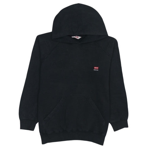 Levi's Men's Black Small Pullover Hoodie Logo Sweatshirt