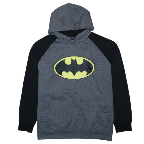 Jay Jays Batman Men Grey 2XL Pullover Hoodie Graphic Print