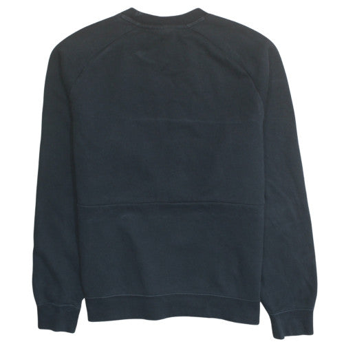 Nike Men's Black Crew Neck Pullover Sweatshirt Size S Cotton Blend