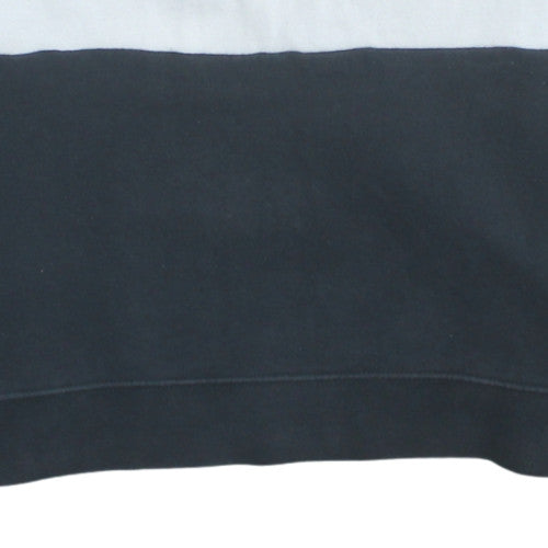 Nike Men's Black Crew Neck Pullover Sweatshirt Size S Cotton Blend
