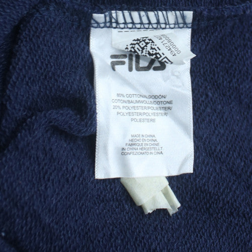 FILA Mens Multicoloured Crew Neck Pullover Sweatshirt XL