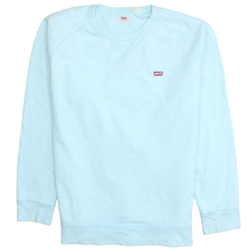 Levi’s Men’s Blue Crew Neck Pullover Sweatshirt Size L