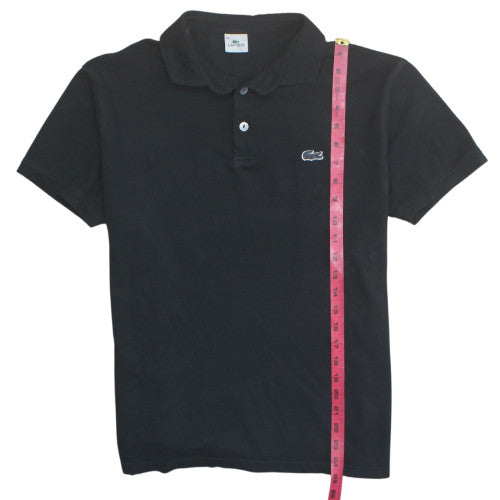 Lacoste Men’s Black Cotton Polo Shirt XL Short Sleeve Classic Fit