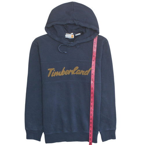 Timberland Men's Blue Regular Fit Pullover Hoodie Size M