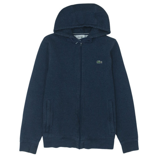 Lacoste Sport Men's Blue Full Zip Hoodie Size S Regular Fit