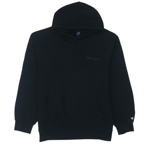 Champion Men's Black XL Pullover Hoodie Cotton Blend Fleece