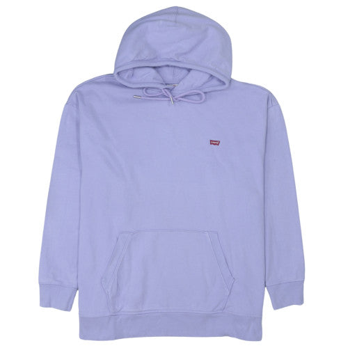 Levi's Womens Lilac 2X Pullover Hoodie Cotton Blend Relaxed Fit