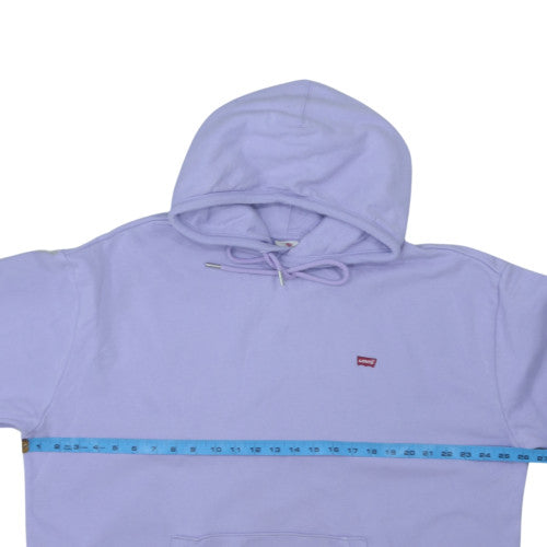 Levi's Womens Lilac 2X Pullover Hoodie Cotton Blend Relaxed Fit