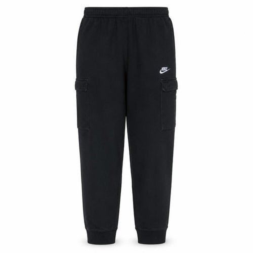Nike Men's Black Fleece Jogger Trousers M Regular Fit