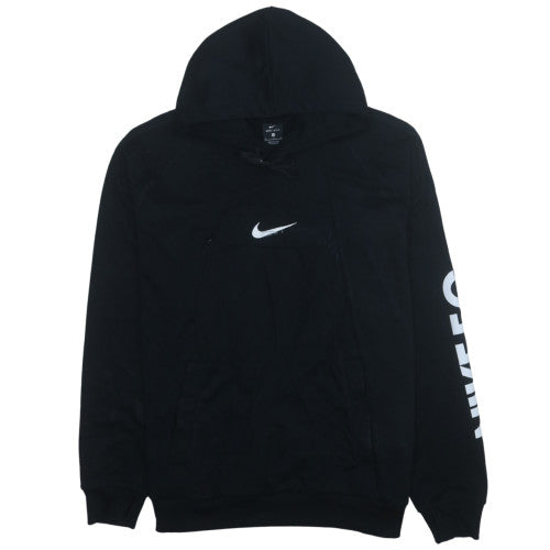 Nike Men's Black Dri-FIT Pullover Hoodie XL Sports Logo
