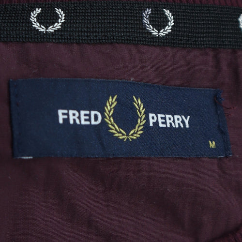 Fred Perry Men's Brown Logo Crew Neck Sweatshirt M