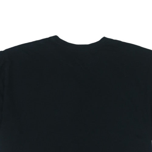 Calvin Klein Men's Black XL Crew Neck Cotton T-Shirt